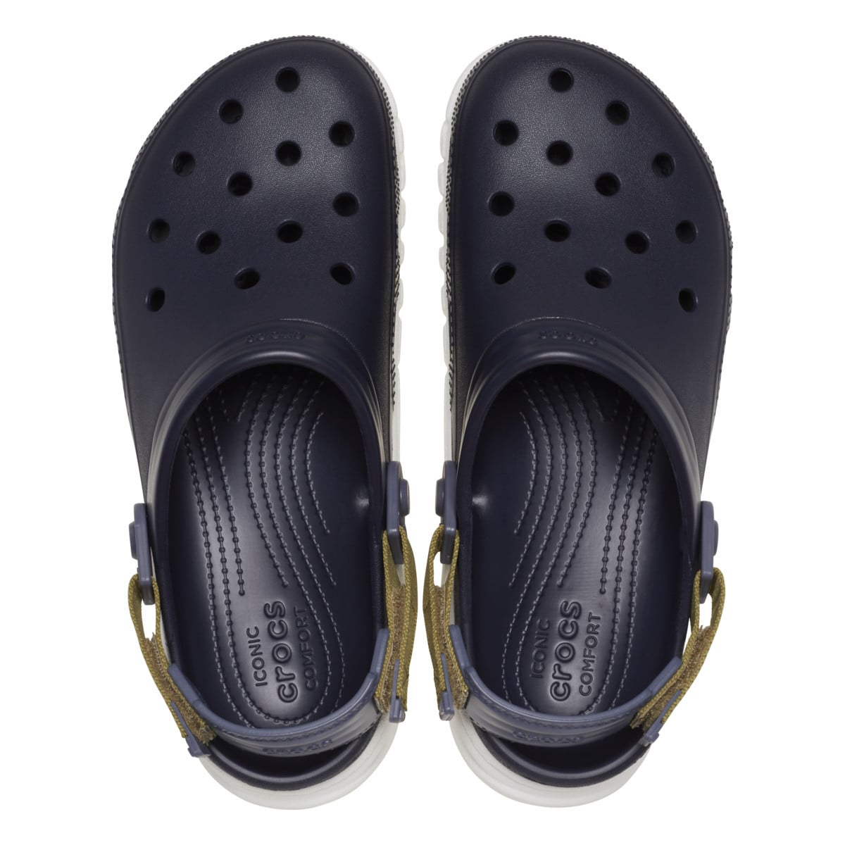 Saboti Crocs Duet Max II Clog Albastru - Deep Navy - poza 5