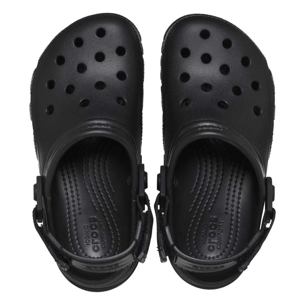 Saboti Crocs Duet Max II Clog Negru - Black - poza 5