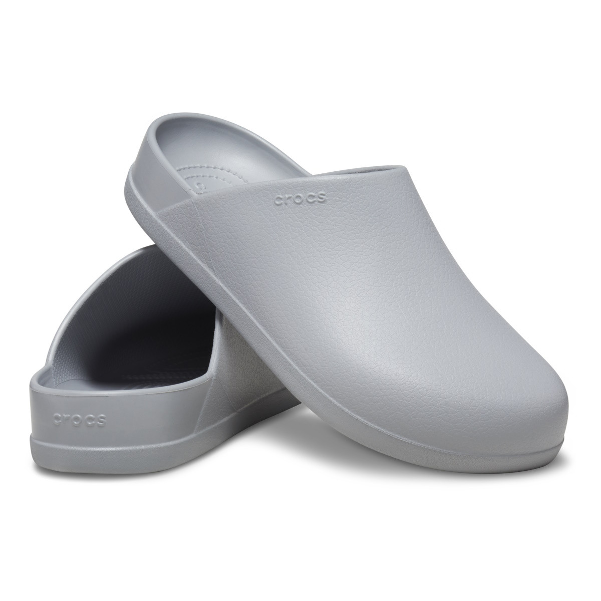 Saboti Crocs Dylan Clog Gri - Light Grey - poza 4