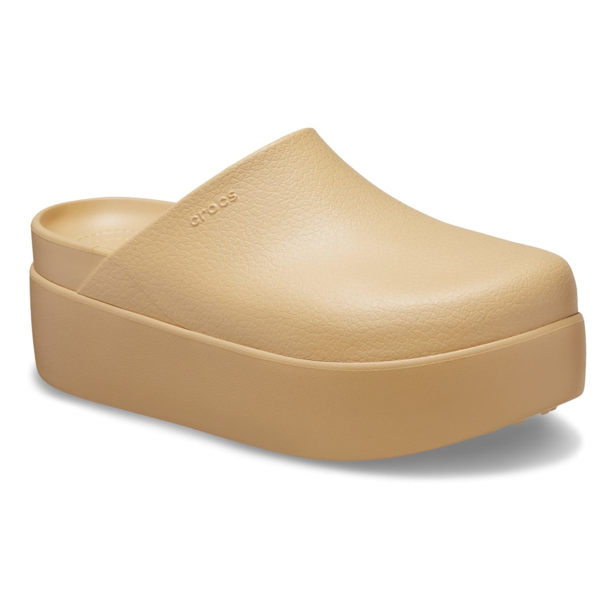 Saboti Crocs Dylan Platform Clog Maro - Wheat - poza 3