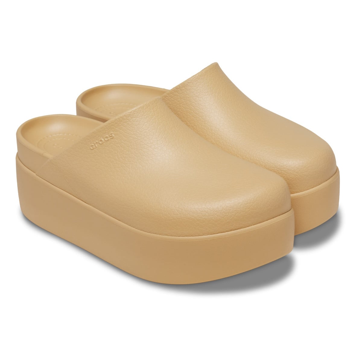 Saboti Crocs Dylan Platform Clog Maro - Wheat - poza 4