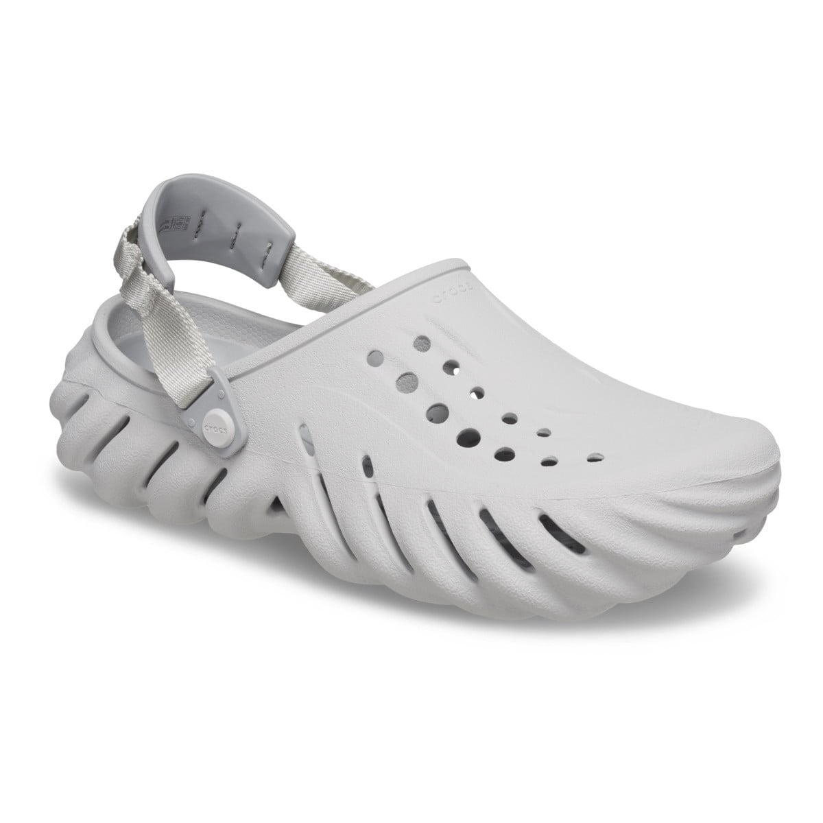 Saboti Crocs Echo Clog Gri - Atmosphere - poza 2
