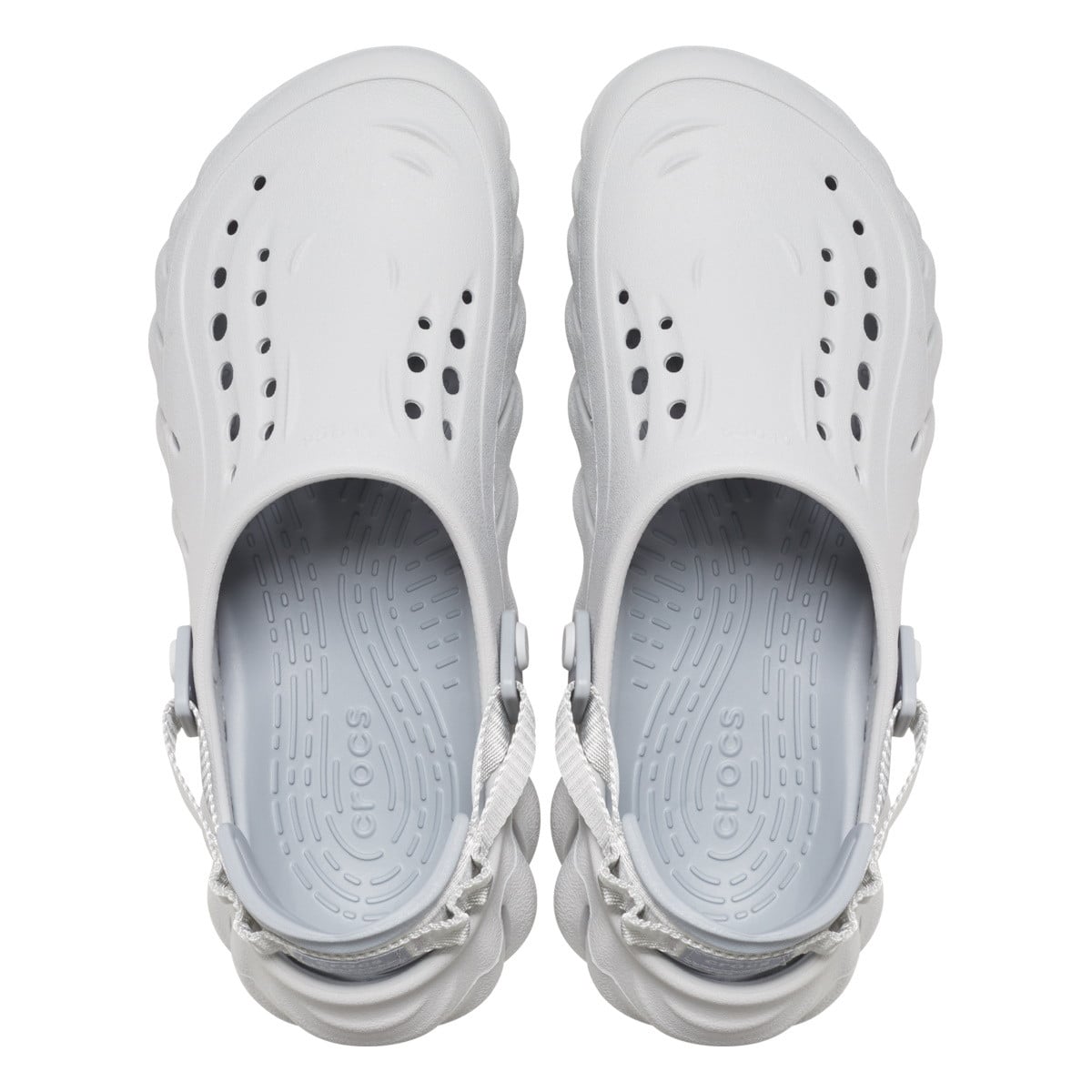 Saboti Crocs Echo Clog Gri - Atmosphere - poza 5