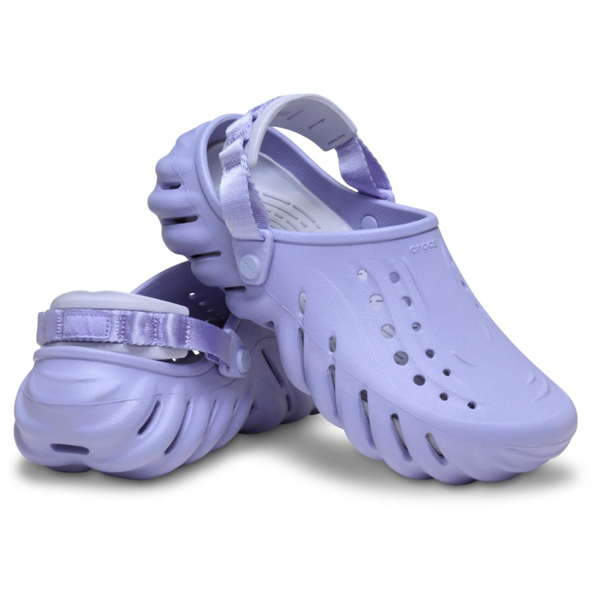 Saboti Crocs Echo Clog Mov - Mystic Purple - poza 4