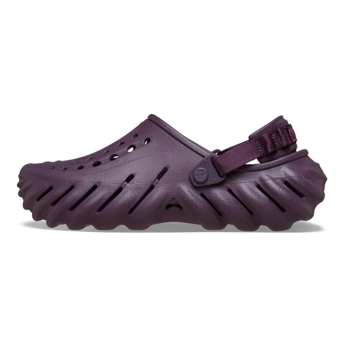 Saboti Crocs Echo Clog Mov - Plush Plum - poza 3