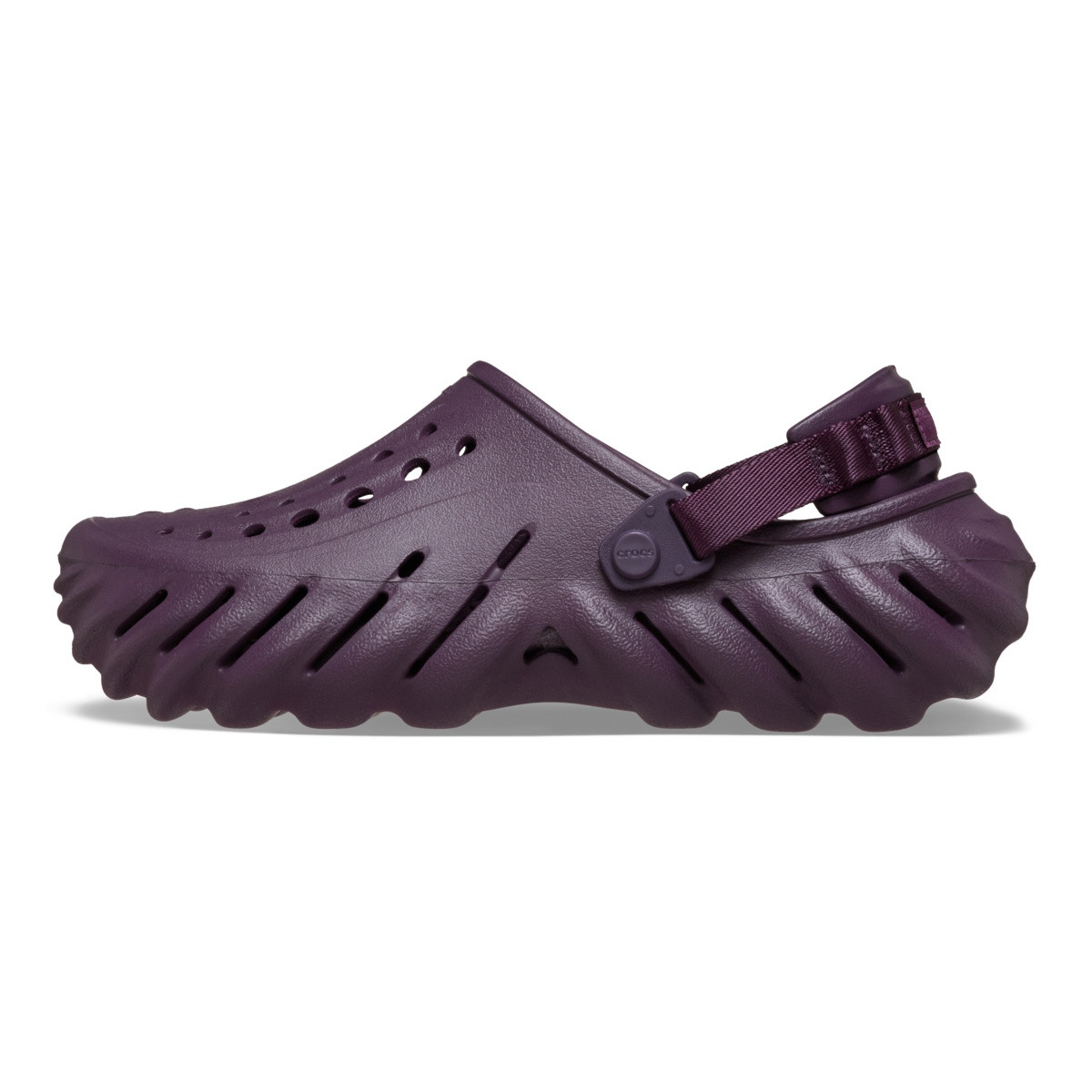 Saboti Crocs Echo Clog Mov - Plush Plum - poza 3