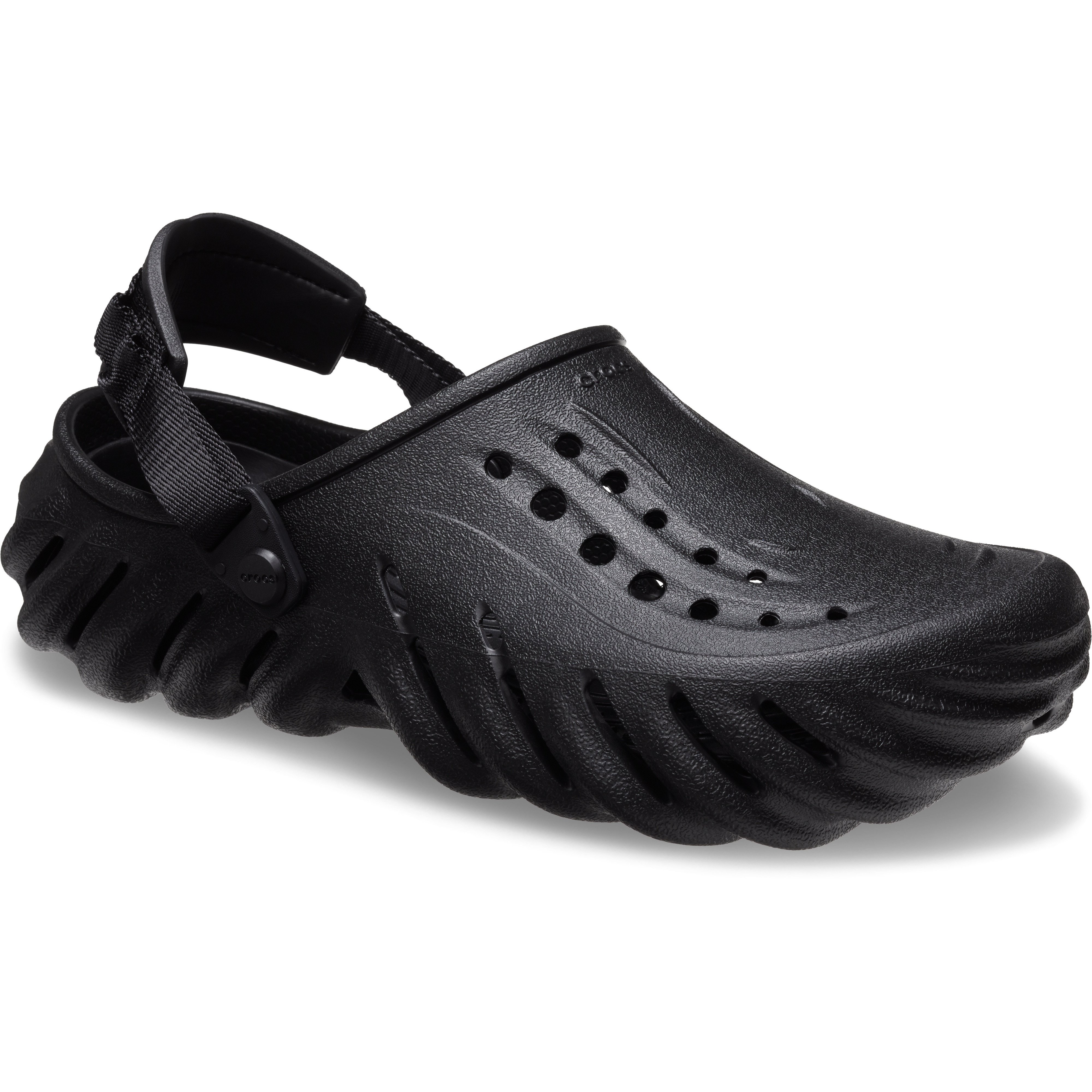 Saboti Crocs Echo Clog Negru - Black - poza 2