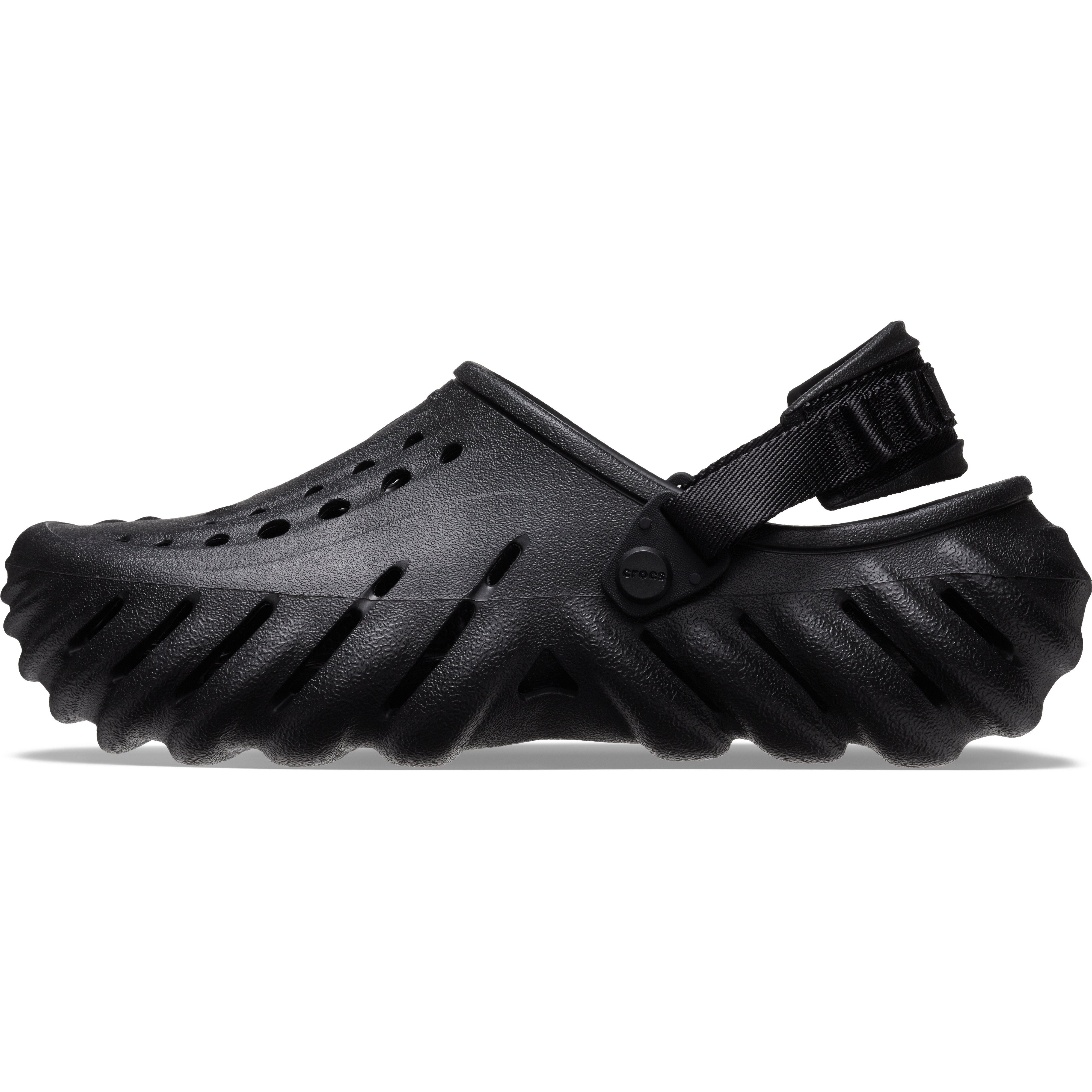 Saboti Crocs Echo Clog Negru - Black - poza 3