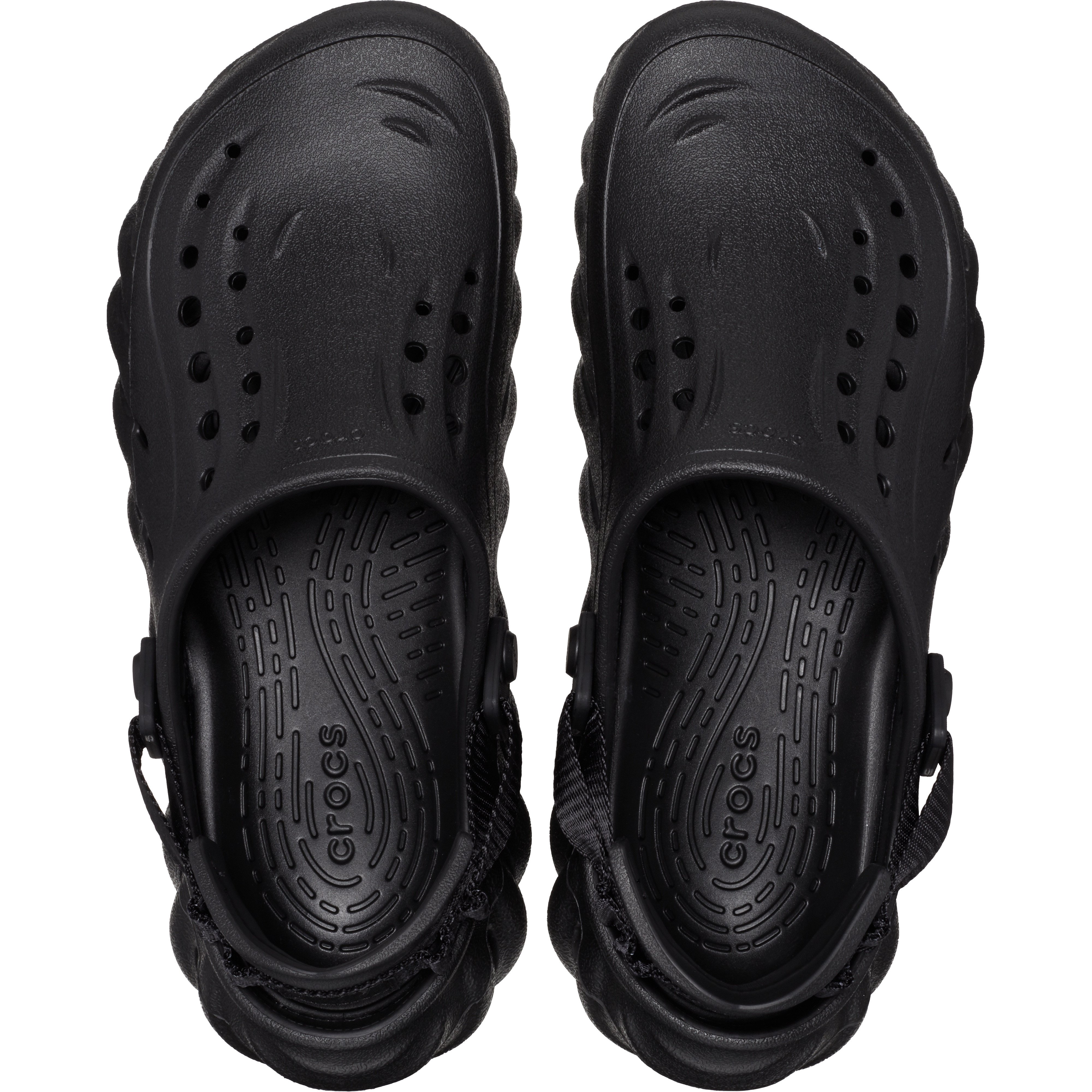 Saboti Crocs Echo Clog Negru - Black - poza 4