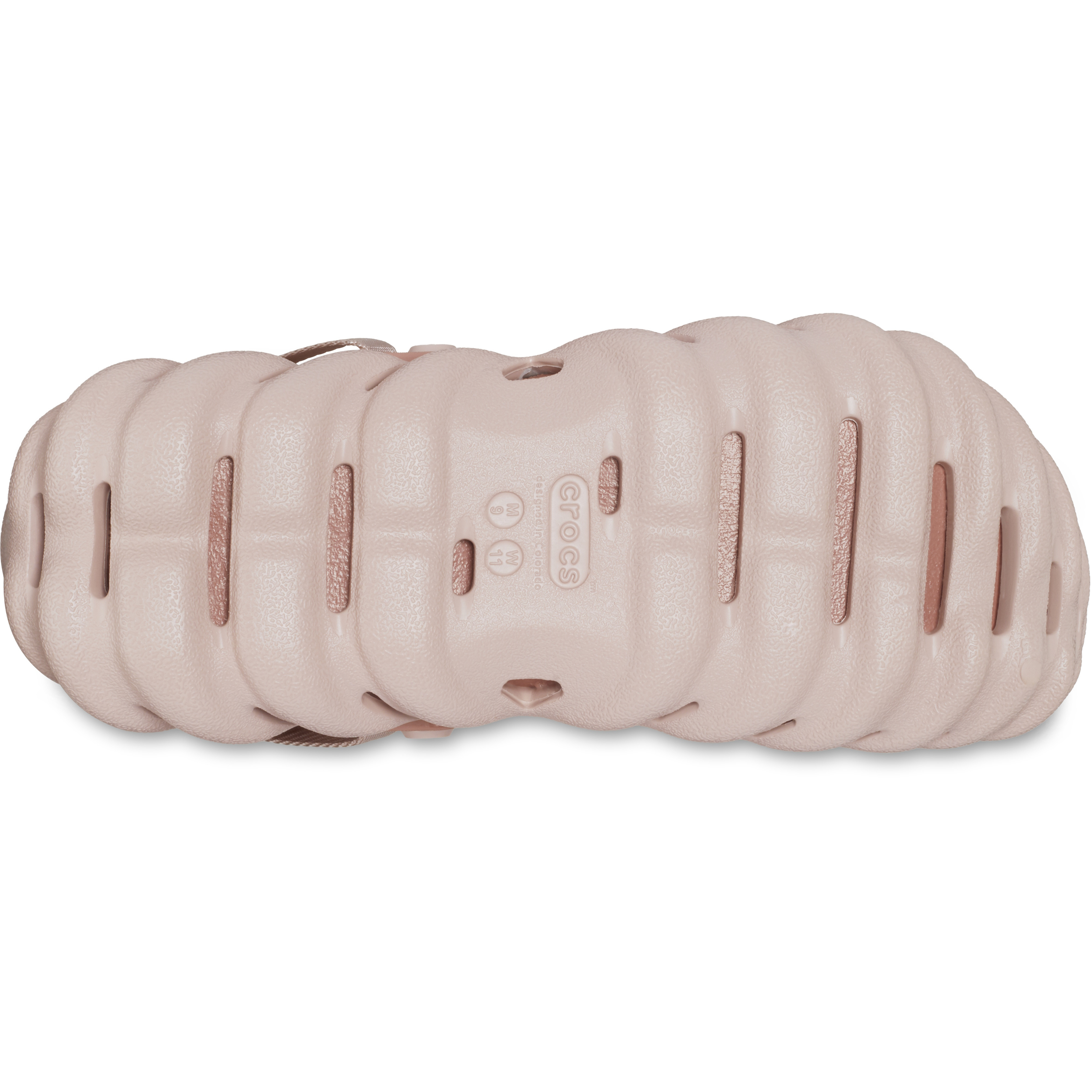 Saboti Crocs Echo Clog Roz - Pink Clay - poza 4
