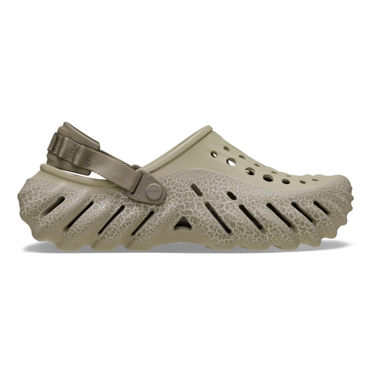 Saboti Crocs Echo Crackle Clog Bej - Moth - poza 1