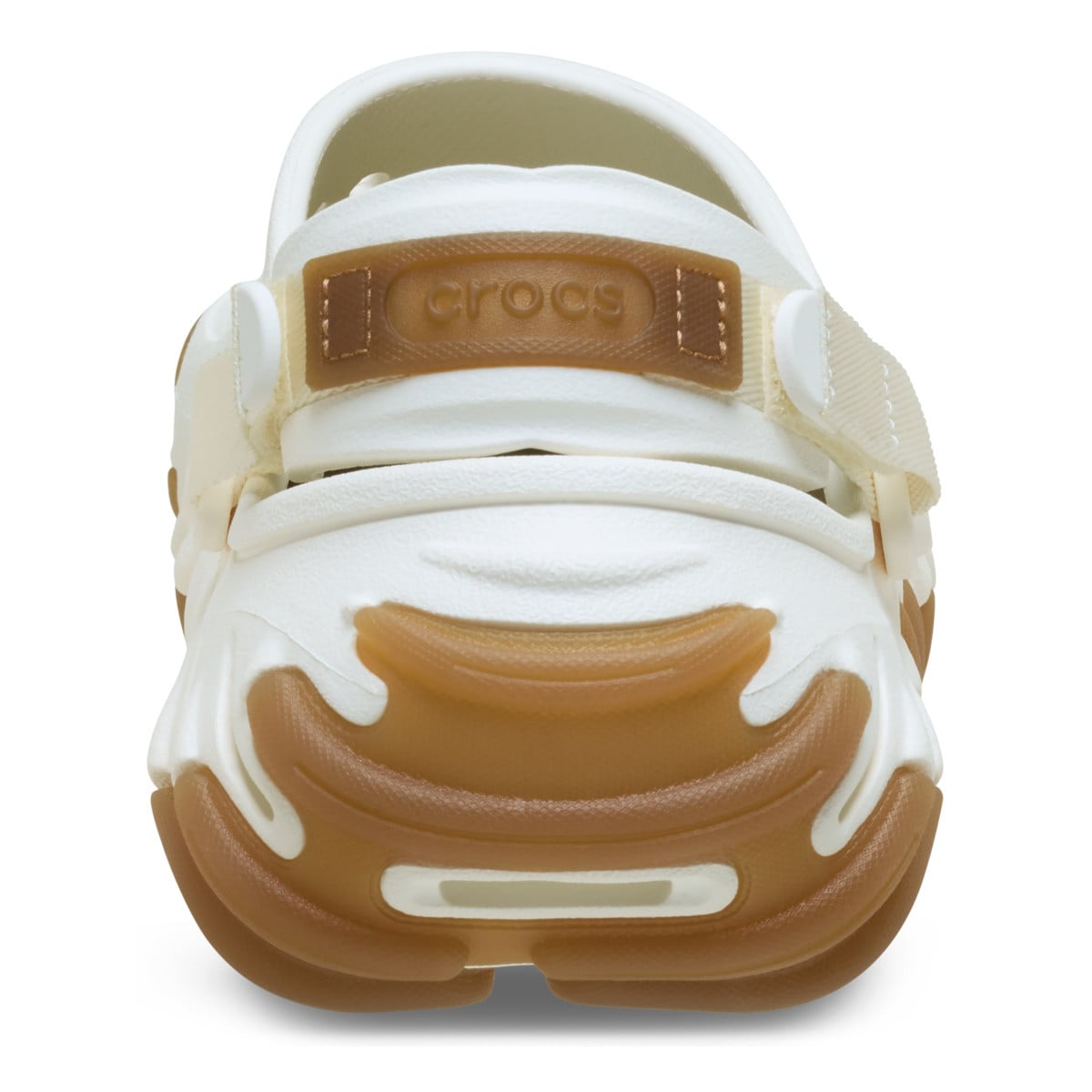 Saboti Crocs Echo Gum RO Clog Alb - Chalk - poza 5