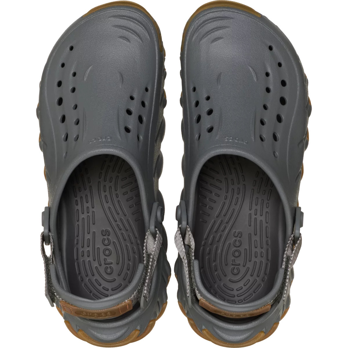 Saboti Crocs Echo Gum RO Clog Gri - Slate Grey - poza 4