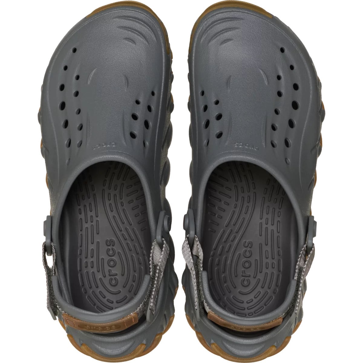 Saboti Crocs Echo Gum RO Clog Gri - Slate Grey - poza 4