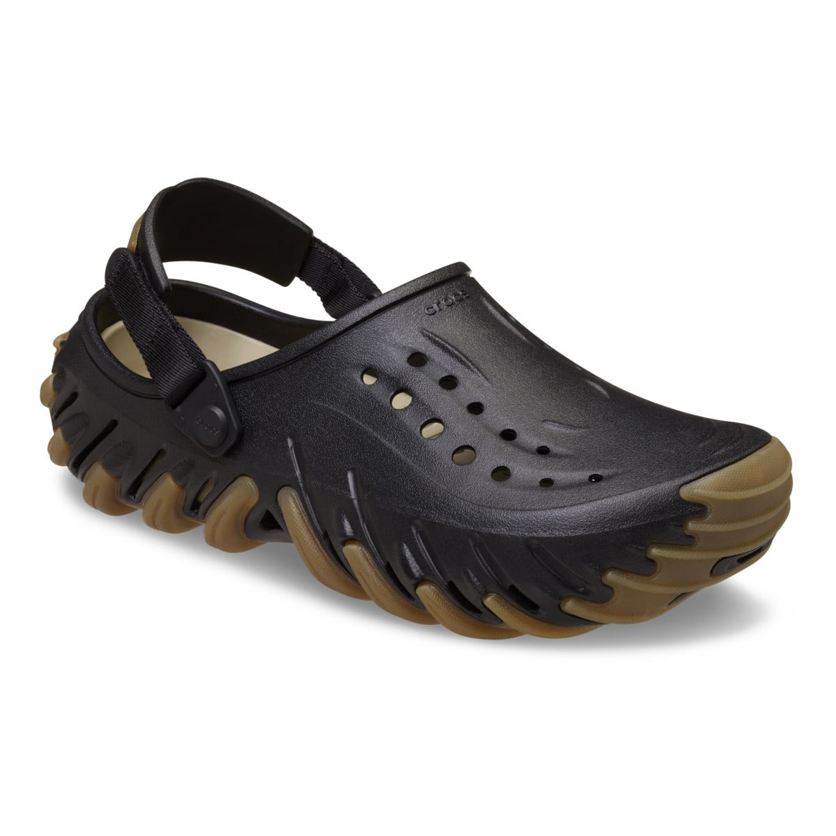 Saboti Crocs Echo Gum RO Clog Negru - Black - poza 2