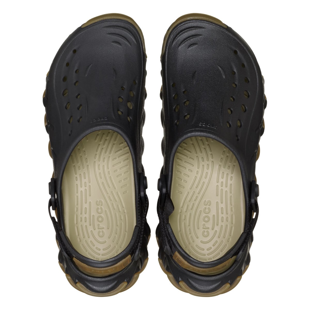 Saboti Crocs Echo Gum RO Clog Negru - Black - poza 5