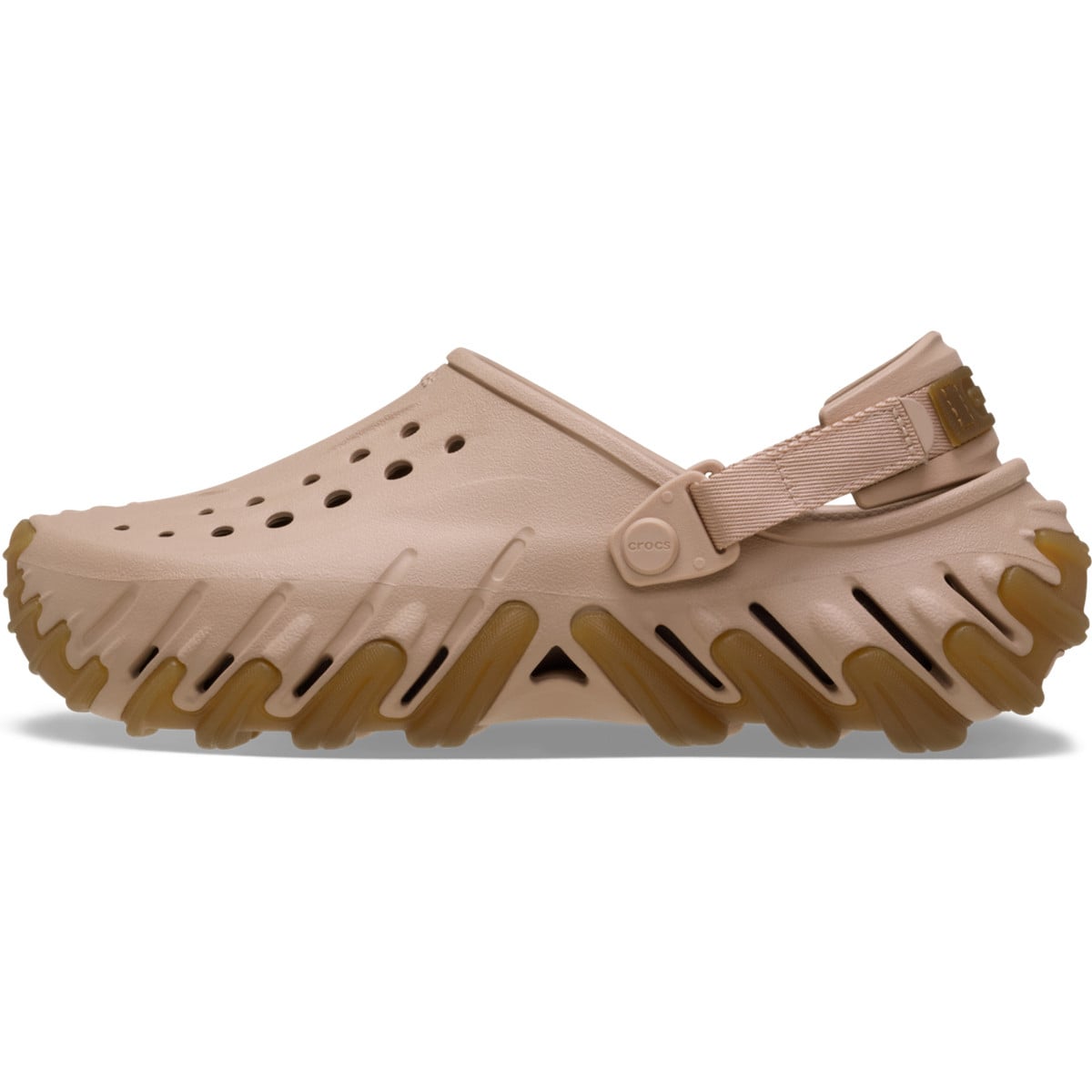 Saboti Crocs Echo Gum RO Clog Roz - Pink Caramel - poza 3
