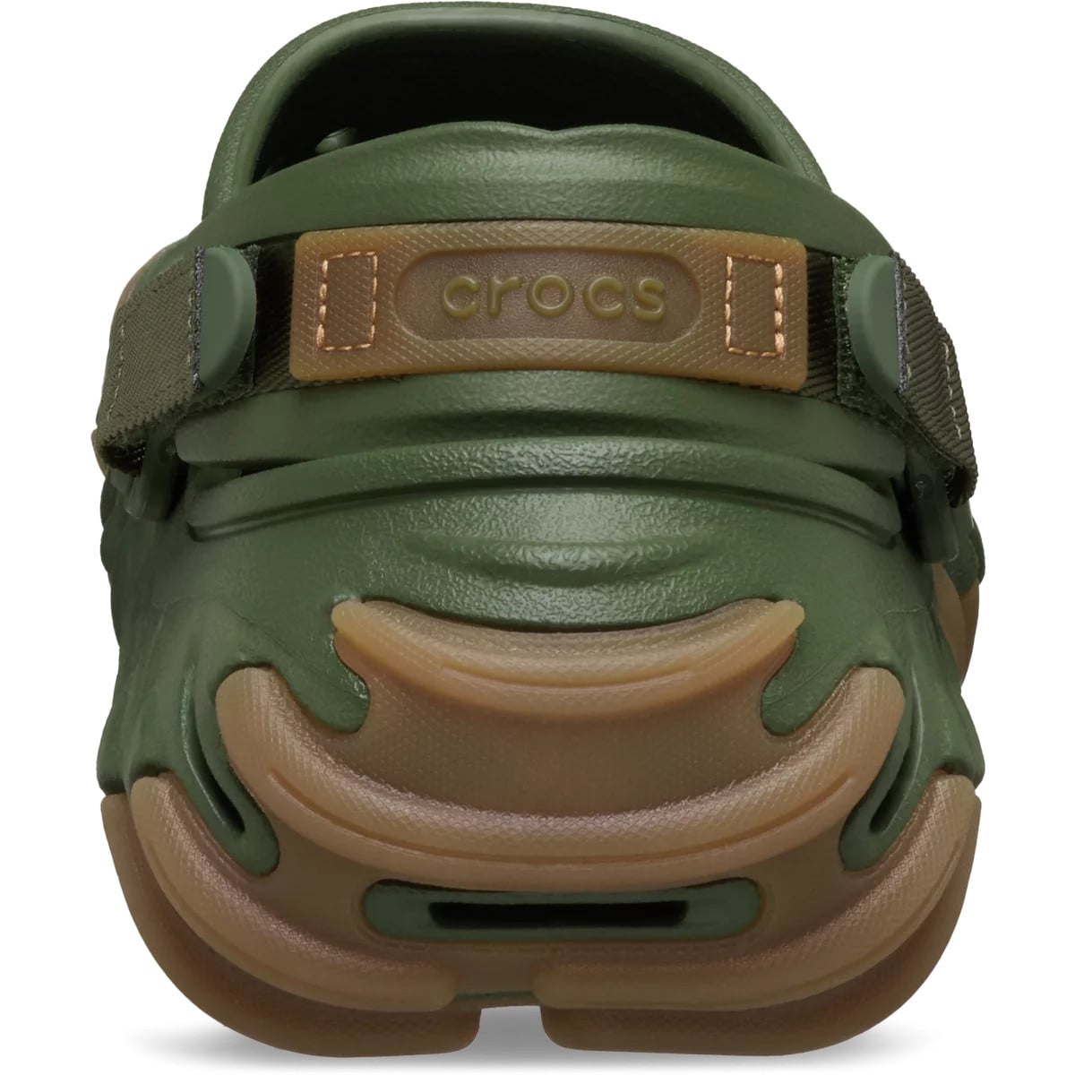Saboti Crocs Echo Gum RO Clog Verde - Army Green - poza 5