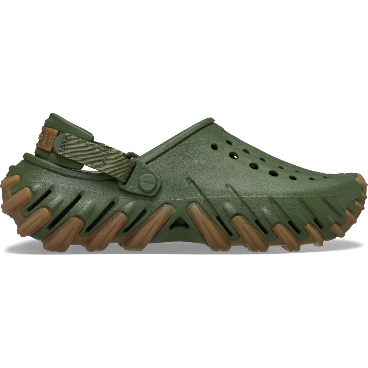 Saboti Crocs Echo Gum RO Clog Verde - Army Green - poza 1