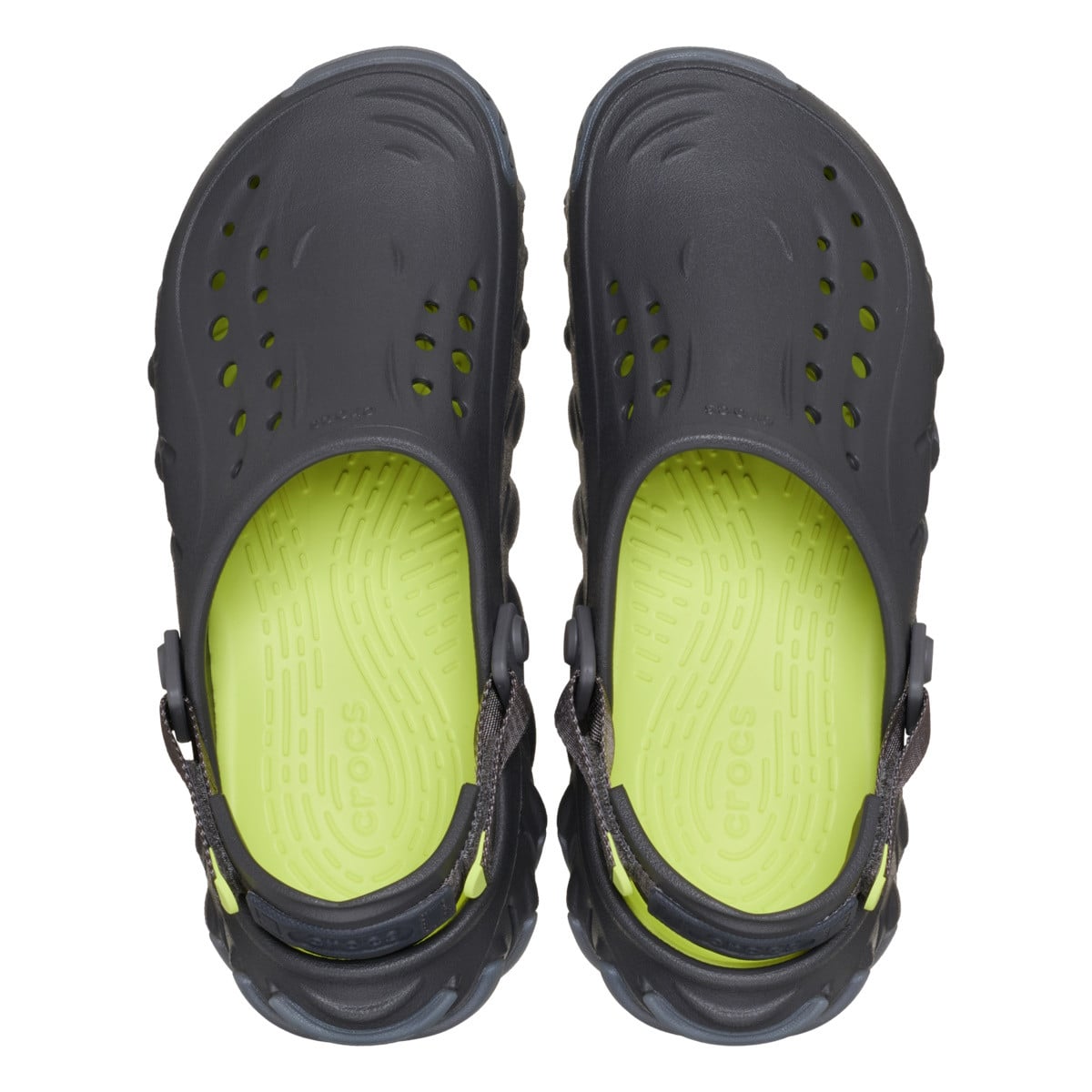 Saboti Crocs Echo Icey RO Clog Negru - Black Sand - poza 5