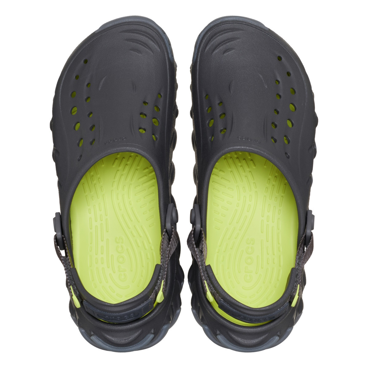 Saboti Crocs Echo Icey RO Clog Negru - Black Sand - poza 5