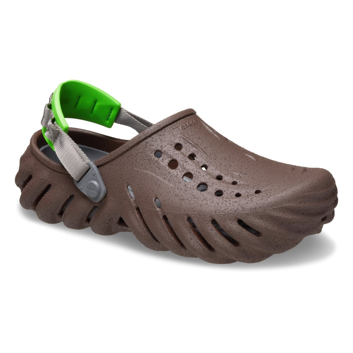 Saboti Crocs Echo Sandstorm Clog Maro - Coffee/Multi - poza 2