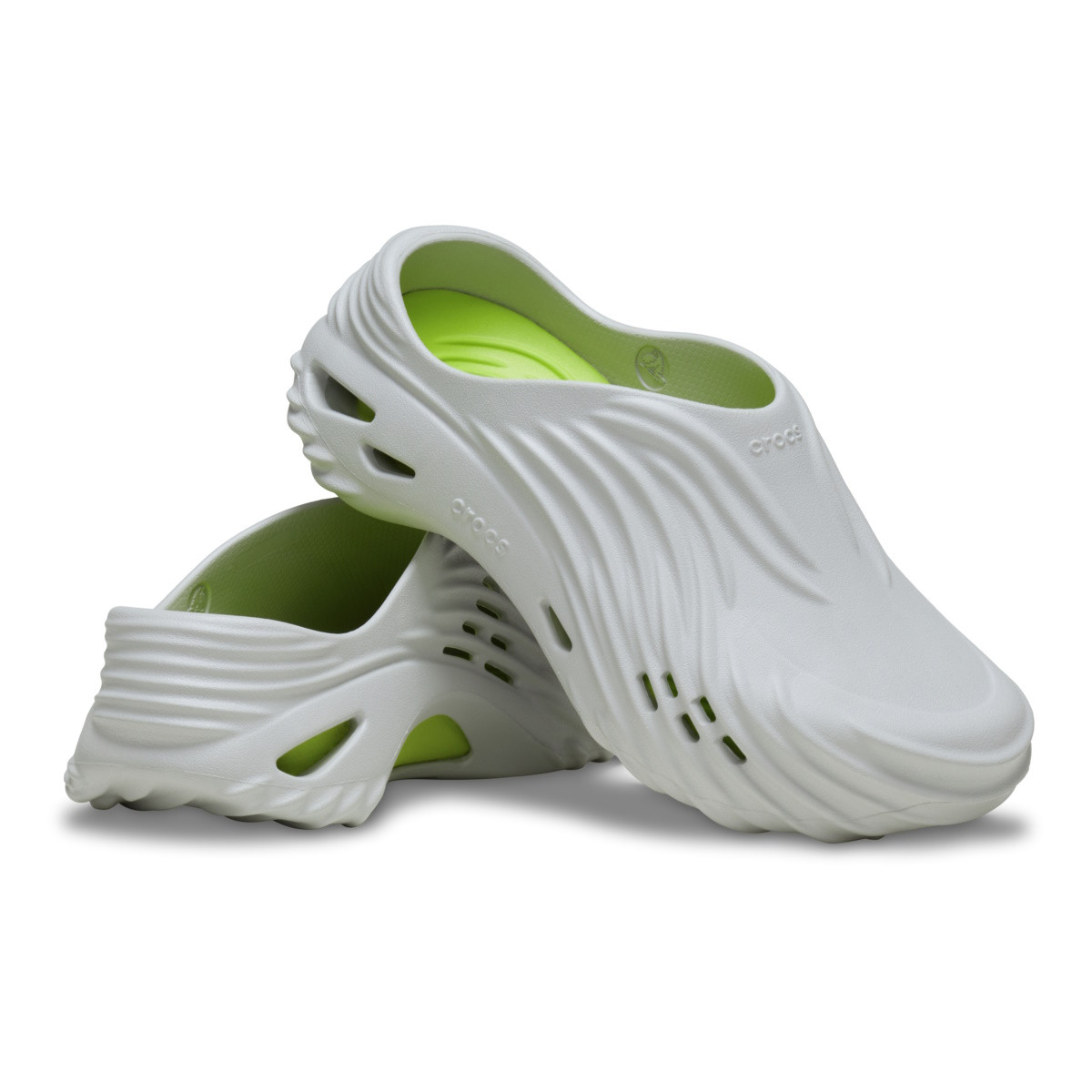 Saboti Crocs Echo Wave Gri - Atmosphere - poza 4