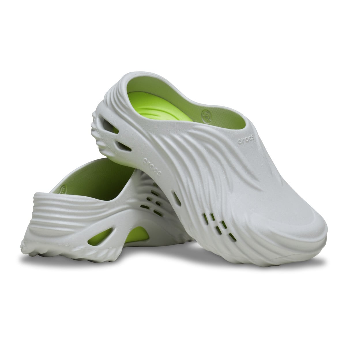 Saboti Crocs Echo Wave Gri - Atmosphere - poza 4