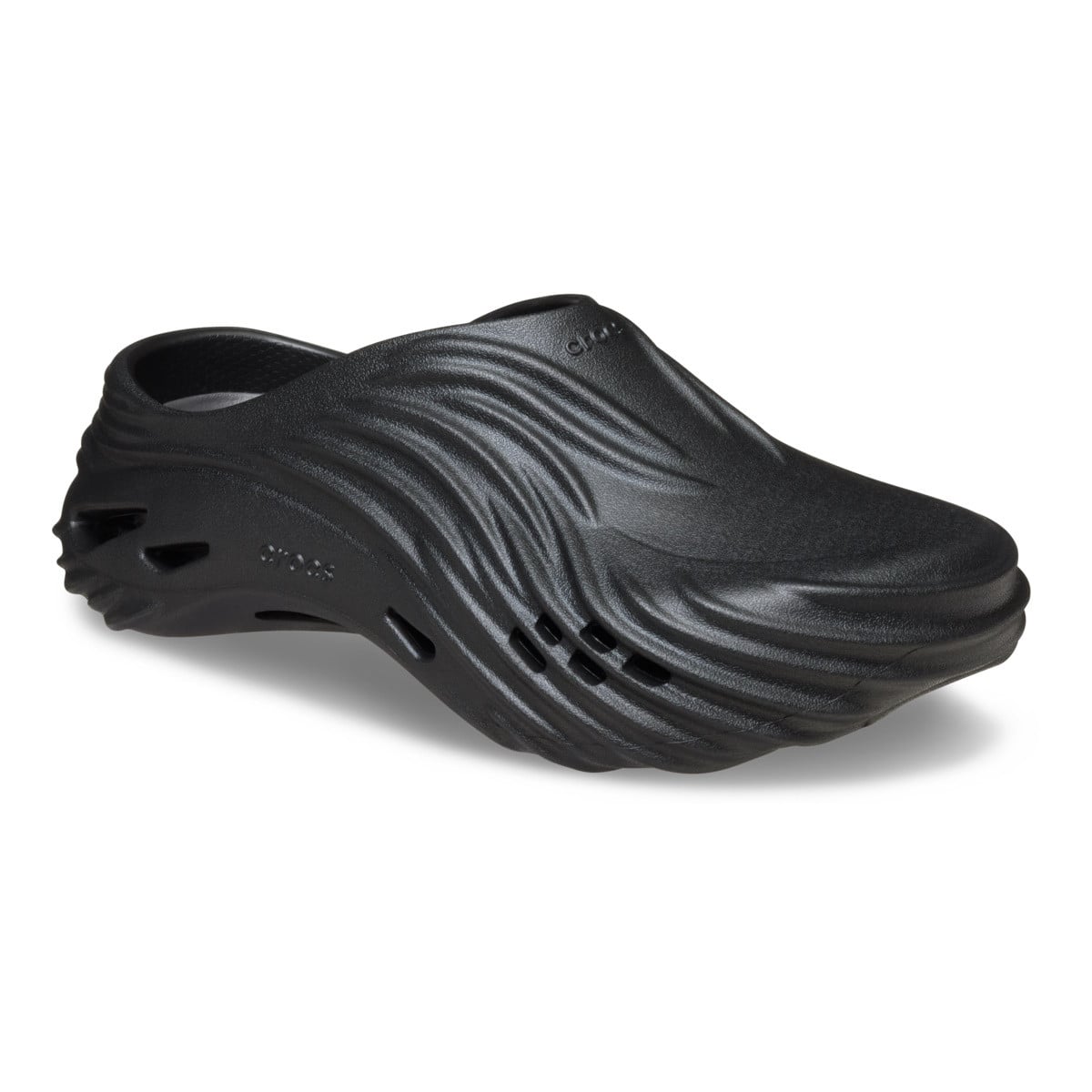 Saboti Crocs Echo Wave Negru - Black/Black - poza 2
