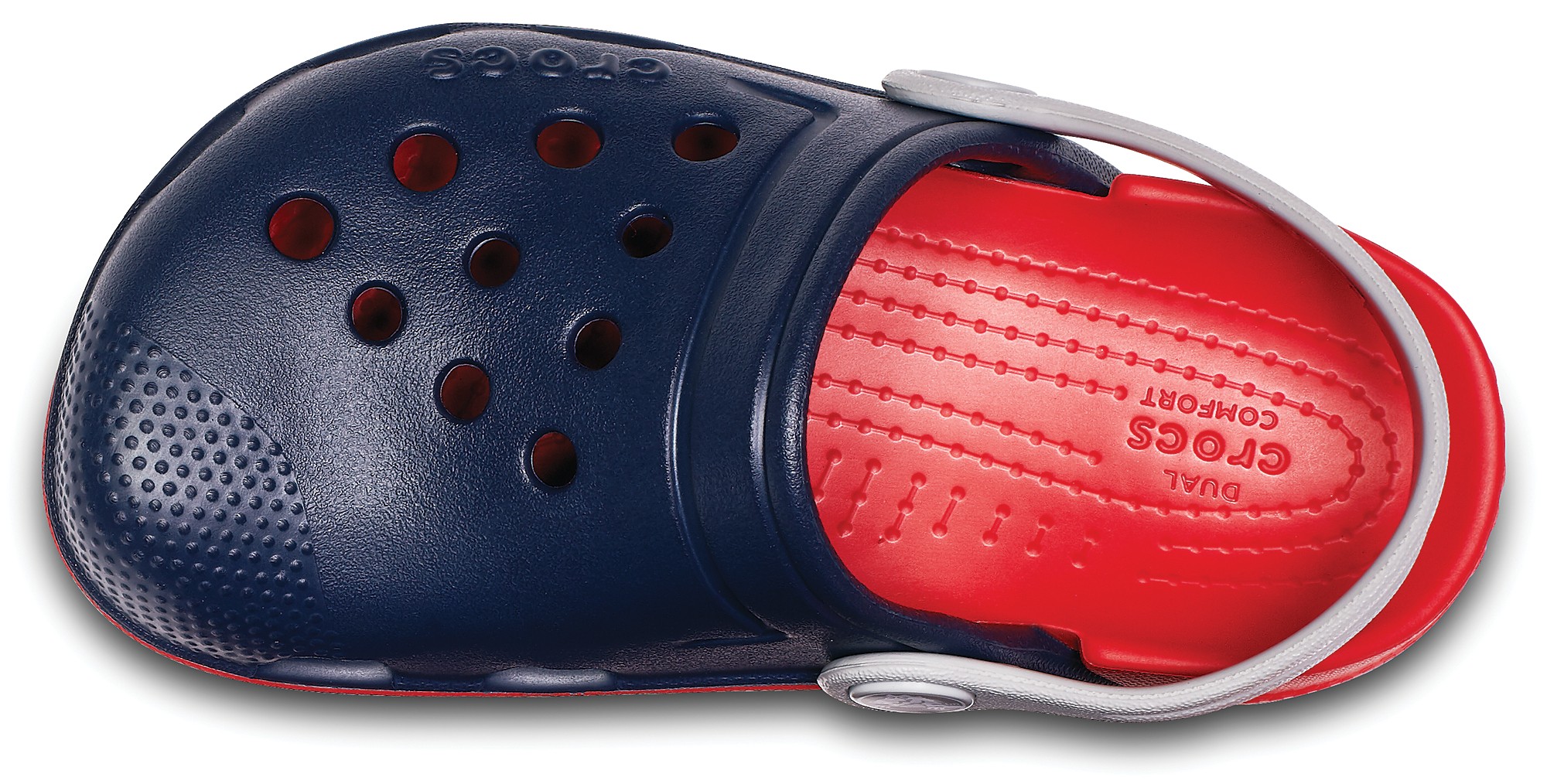 Saboti Crocs Electro III Albastru - Navy/Flame - poza 2