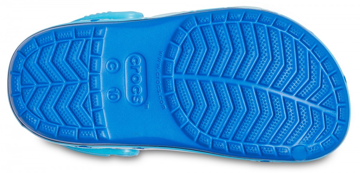 Saboți Crocs Fun Lab Baby Shark Band Clog Albastru - Bright Cobalt - poza 4