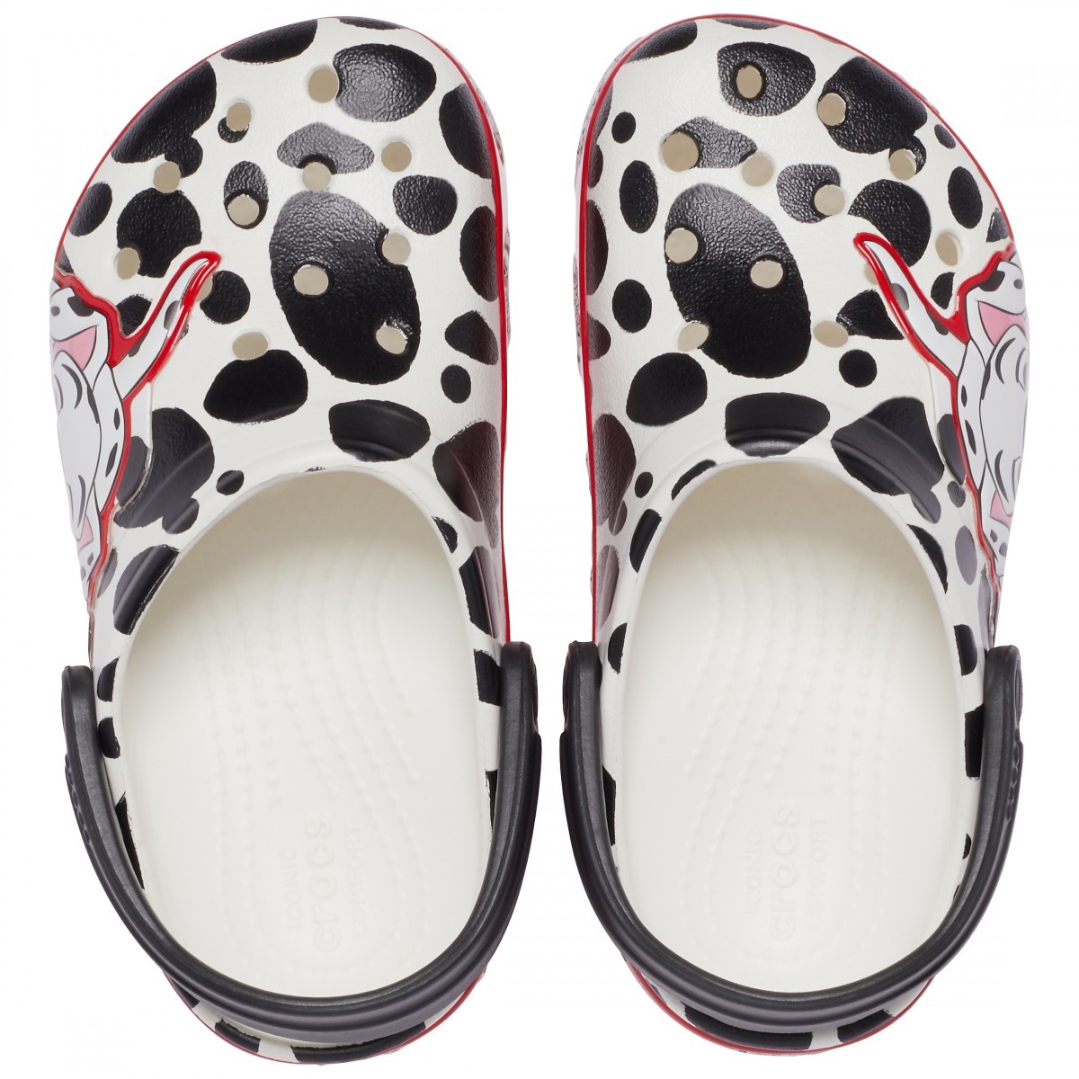 Saboți Crocs Fun Lab Disney 101 Dalmatians Clog K Alb - White - poza 2