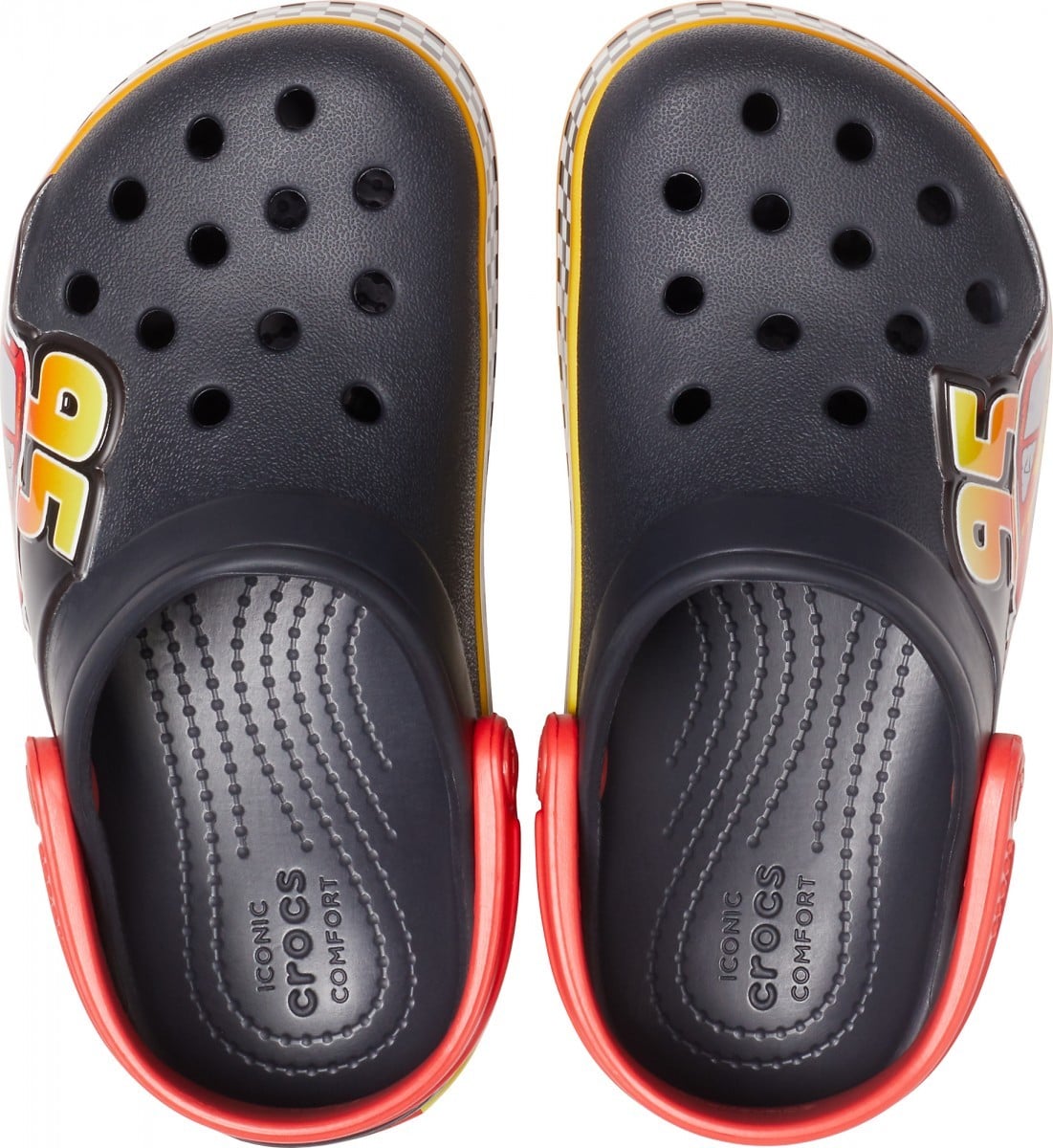 Saboti Crocs Fun Lab Disney and Pixar Cars Band Clog Negru - Black - poza 3