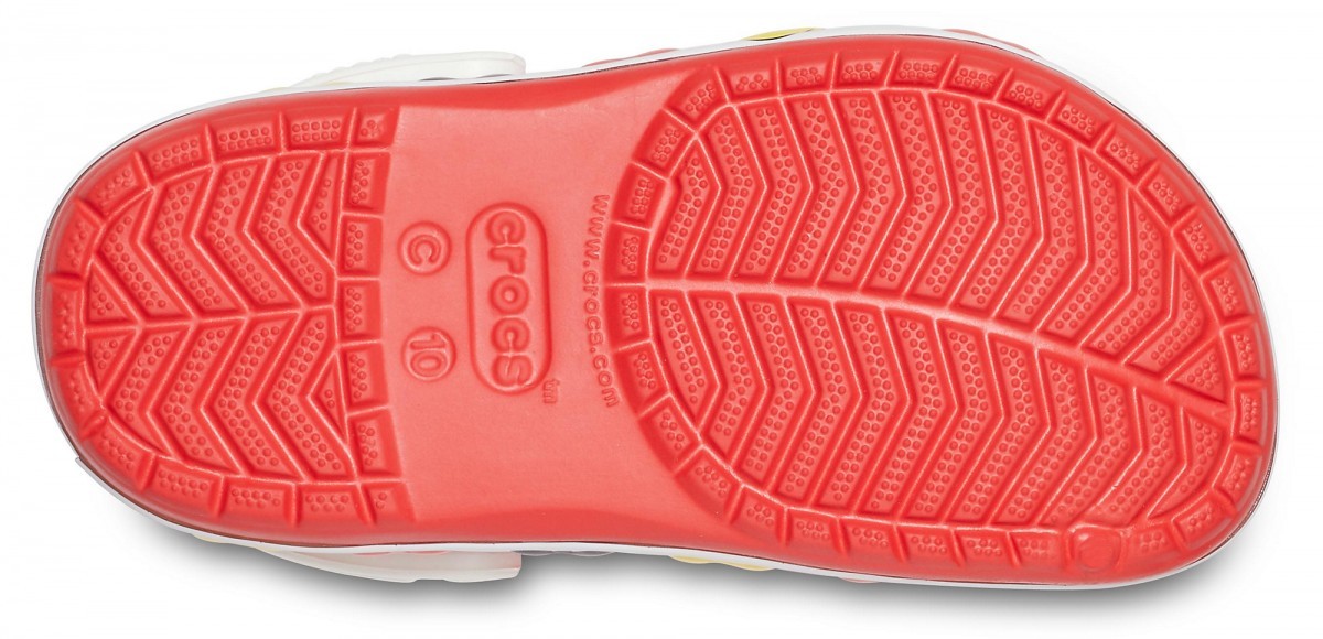 Saboți Crocs Fun Lab Disney Minnie Mouse Band Clog Rosu - Flame - poza 4