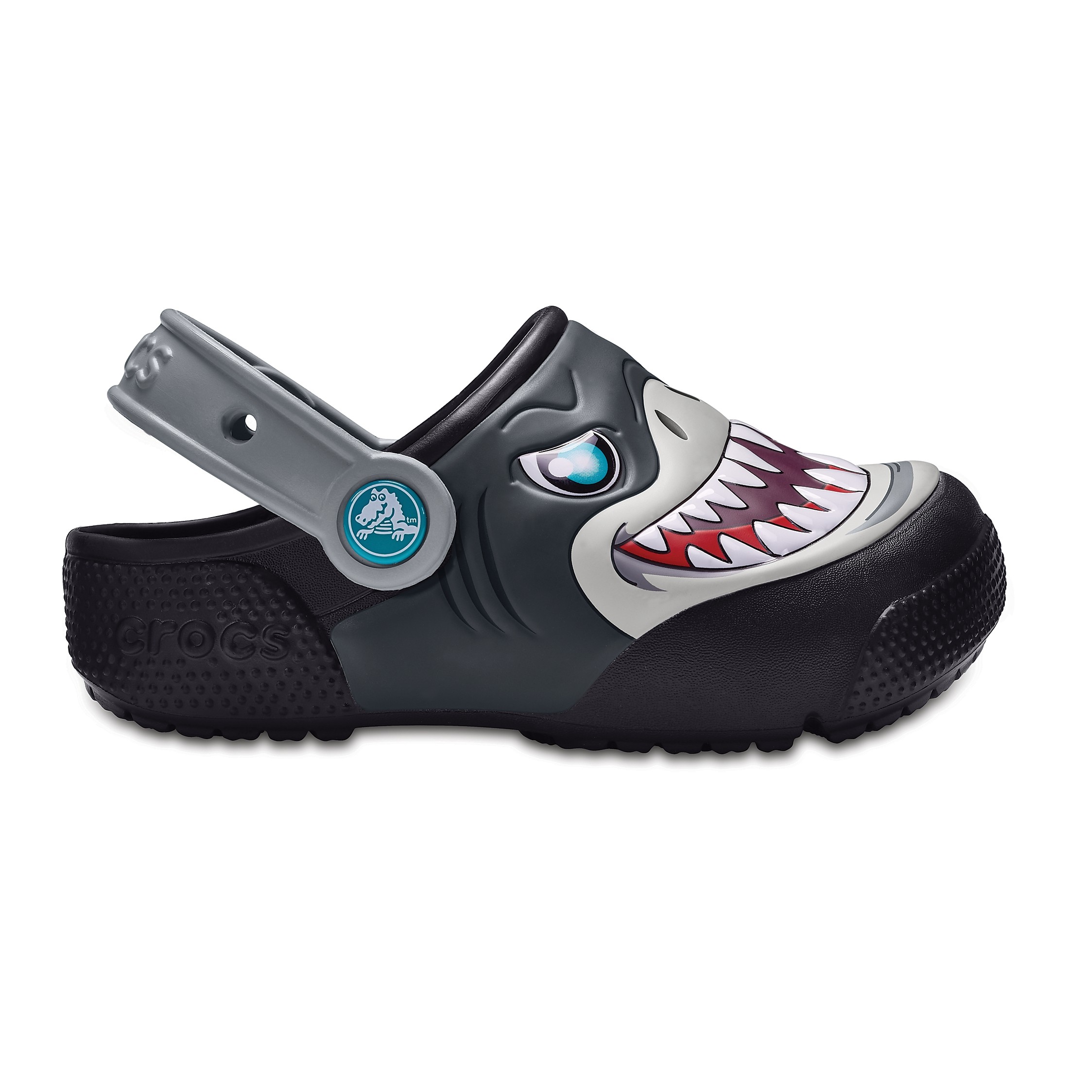 Saboti Crocs Fun Lab Lights Clog Negru - Black - poza 2