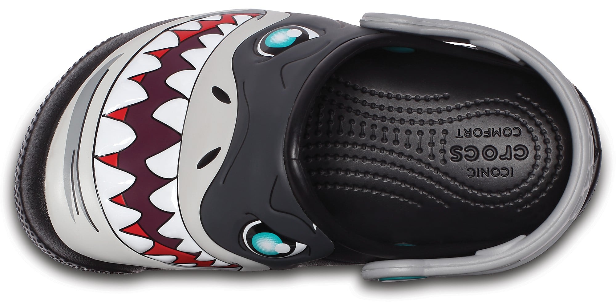Saboti Crocs Fun Lab Lights Clog Negru - Black - poza 3