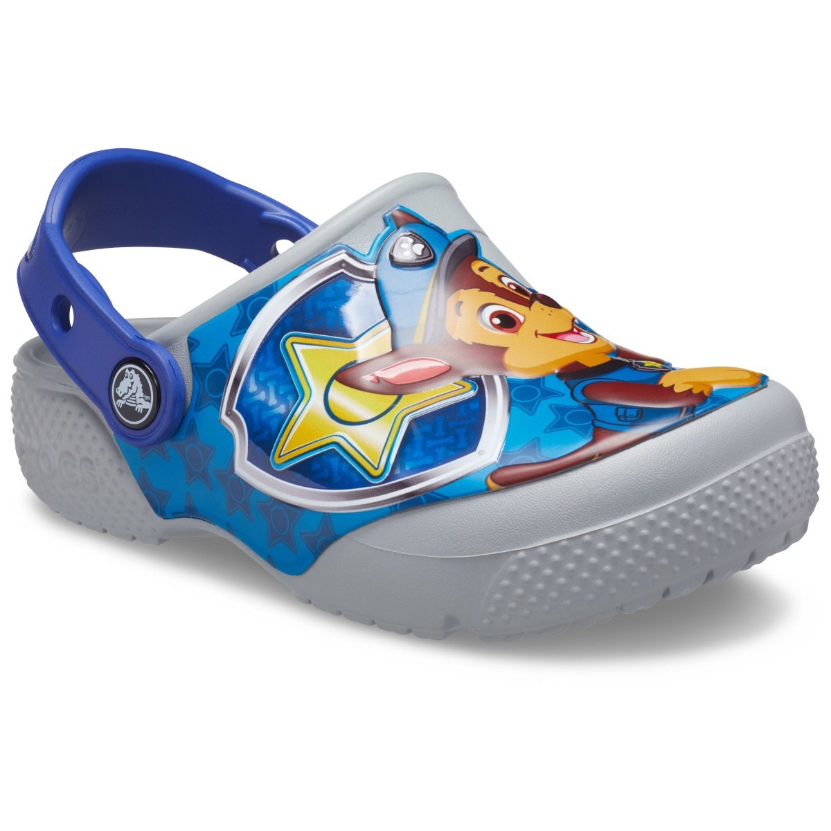 Saboti Crocs Fun Lab Paw Patrol Patch Clog Gri - Light Grey - poza 2