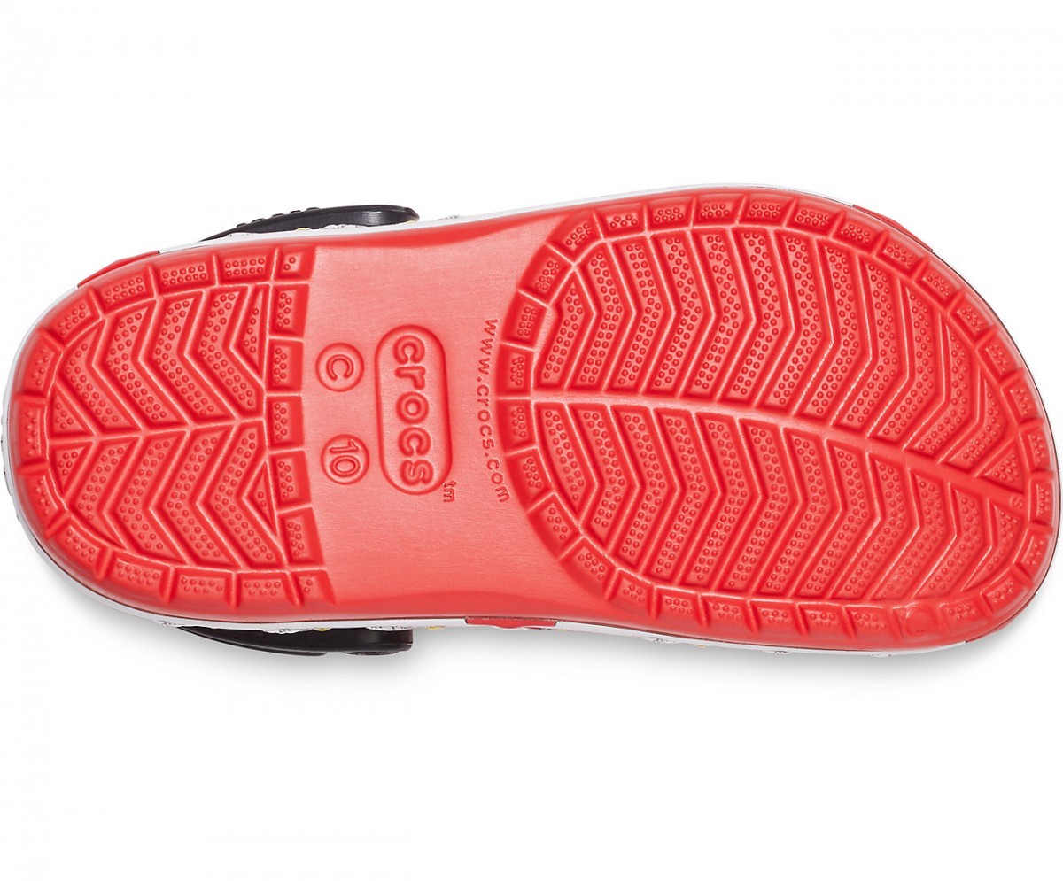Saboti Crocs Fun Lab Snoopy Woodstock Clog Rosu - Flame - poza 4