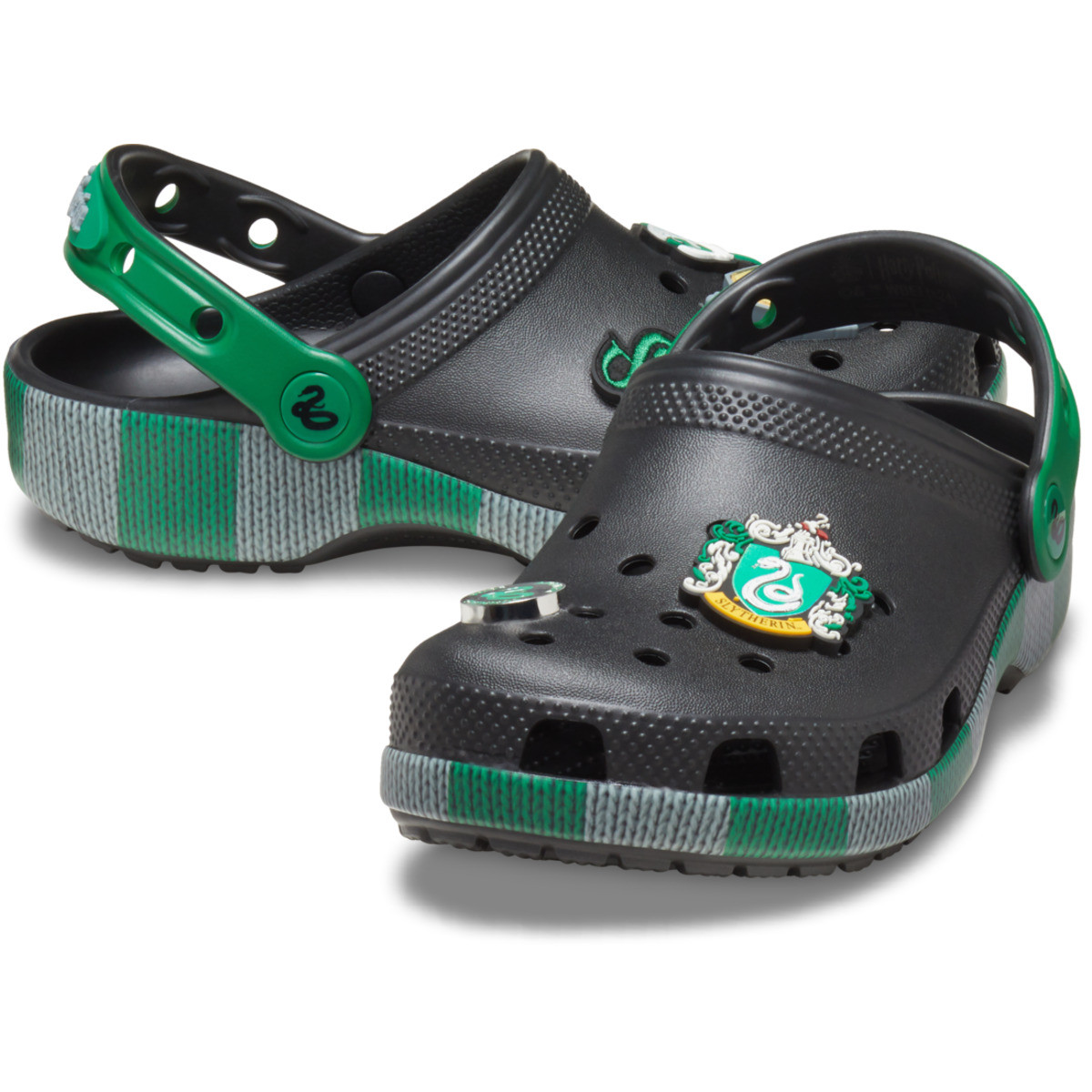 Saboti Crocs Harry Potter Slytherin Classic Clog Kids Multicolor - Multi - poza 5