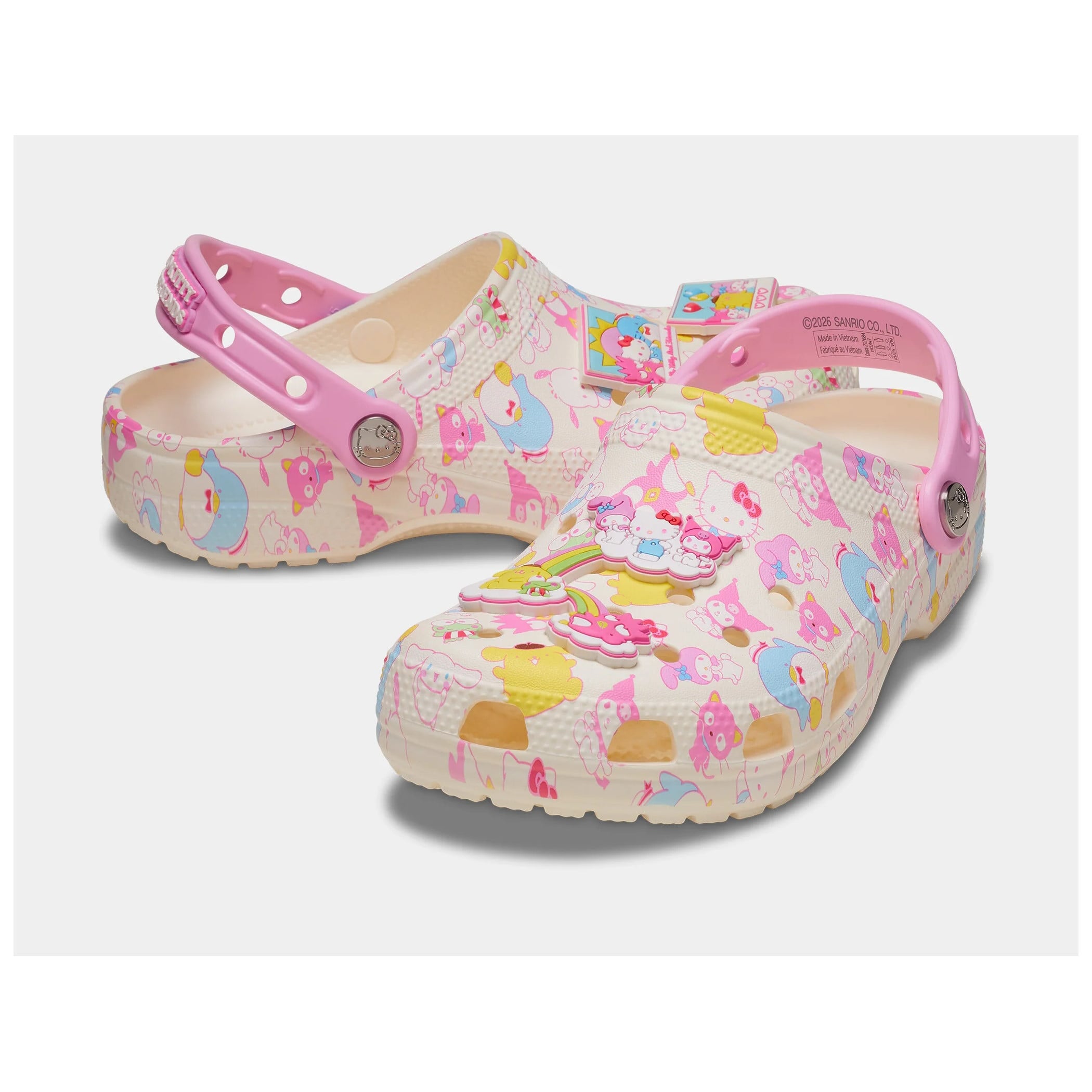 Saboti Crocs Hello Kitty Pastel Clog K Multicolor - Multi - poza 2