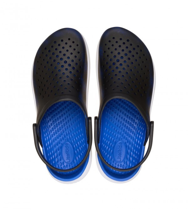 Saboti Crocs InMotion Micro Geo Clog Negru - Black - poza 5