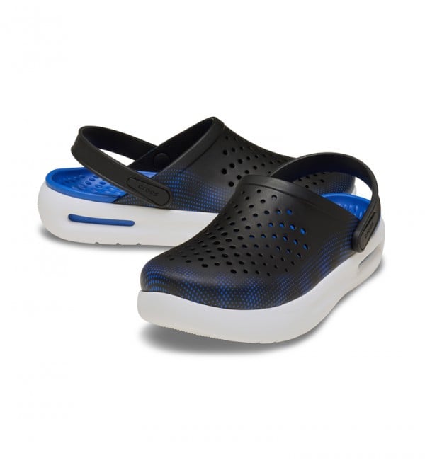 Saboti Crocs InMotion Micro Geo Clog Negru - Black - poza 4