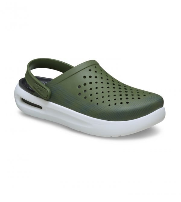 Saboti Crocs InMotion Micro Geo Clog Verde - Army Green - poza 2