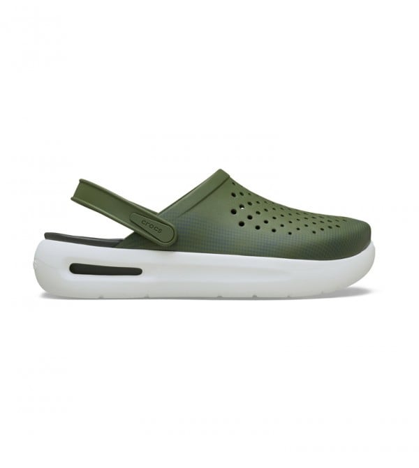 Saboti Crocs InMotion Micro Geo Clog Verde - Army Green - poza 1