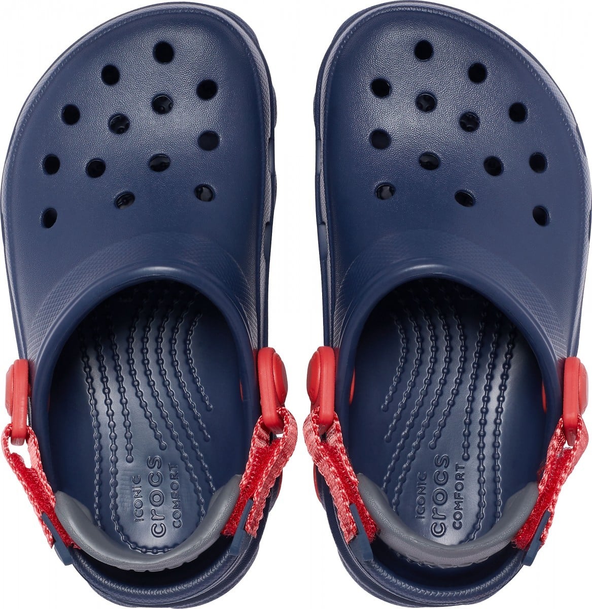 Saboți Crocs Kids' Classic All-Terrain Clog Albastru - Navy - poza 3