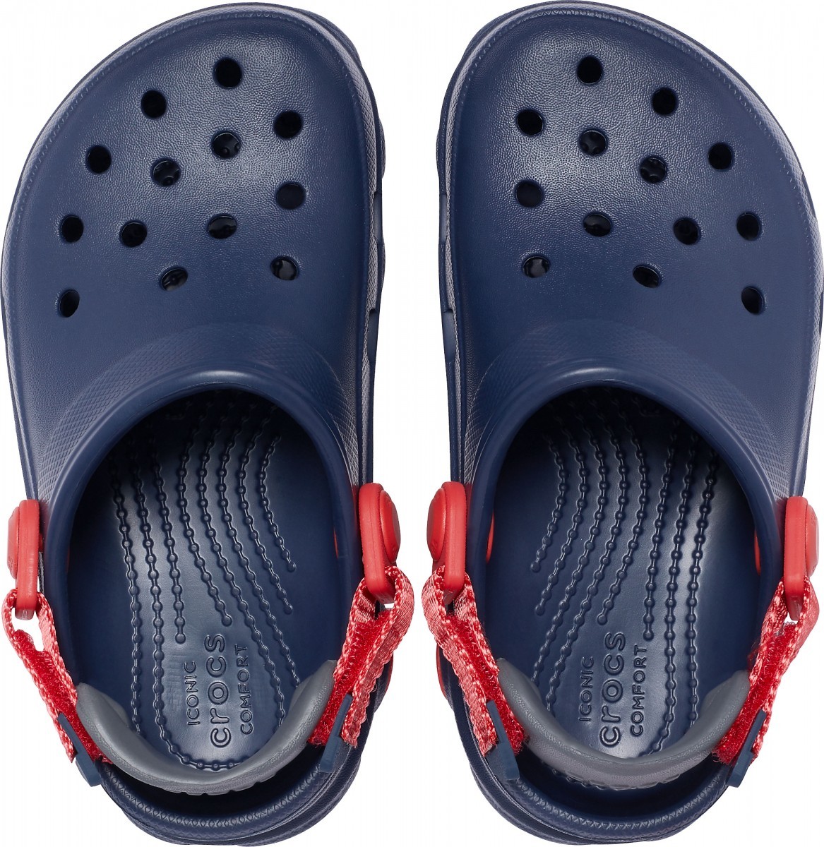 Saboți Crocs Kids' Classic All-Terrain Clog Albastru - Navy - poza 3
