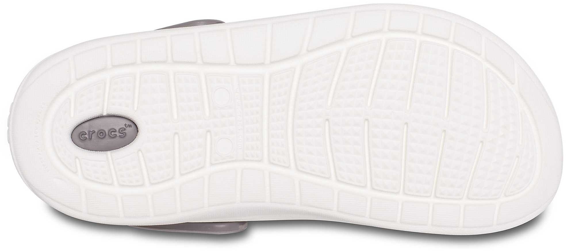 Saboti Crocs Kids' LiteRide Clog Negru - Black/White - poza 4