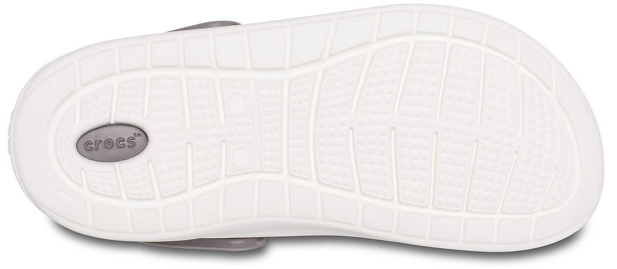 Saboti Crocs Kids' LiteRide Clog Negru - Black/White - poza 4