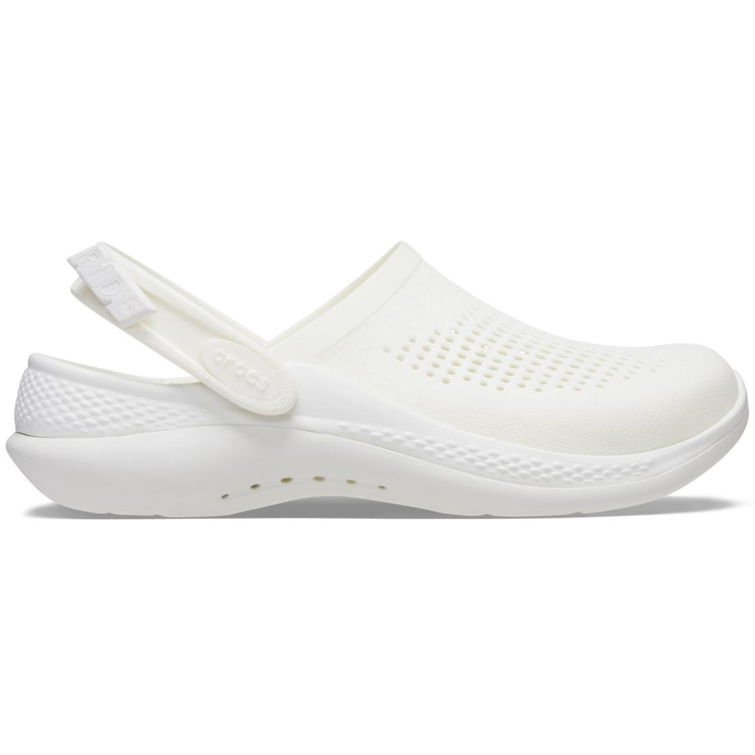 Saboti Crocs LiteRide 360 Clog Alb - Almost White/Almost White - poza 1