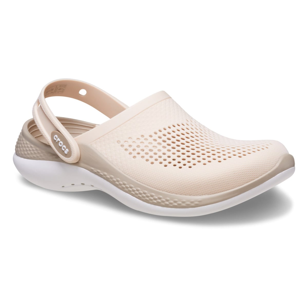Saboti Crocs LiteRide 360 Clog Bej - Dew - poza 3
